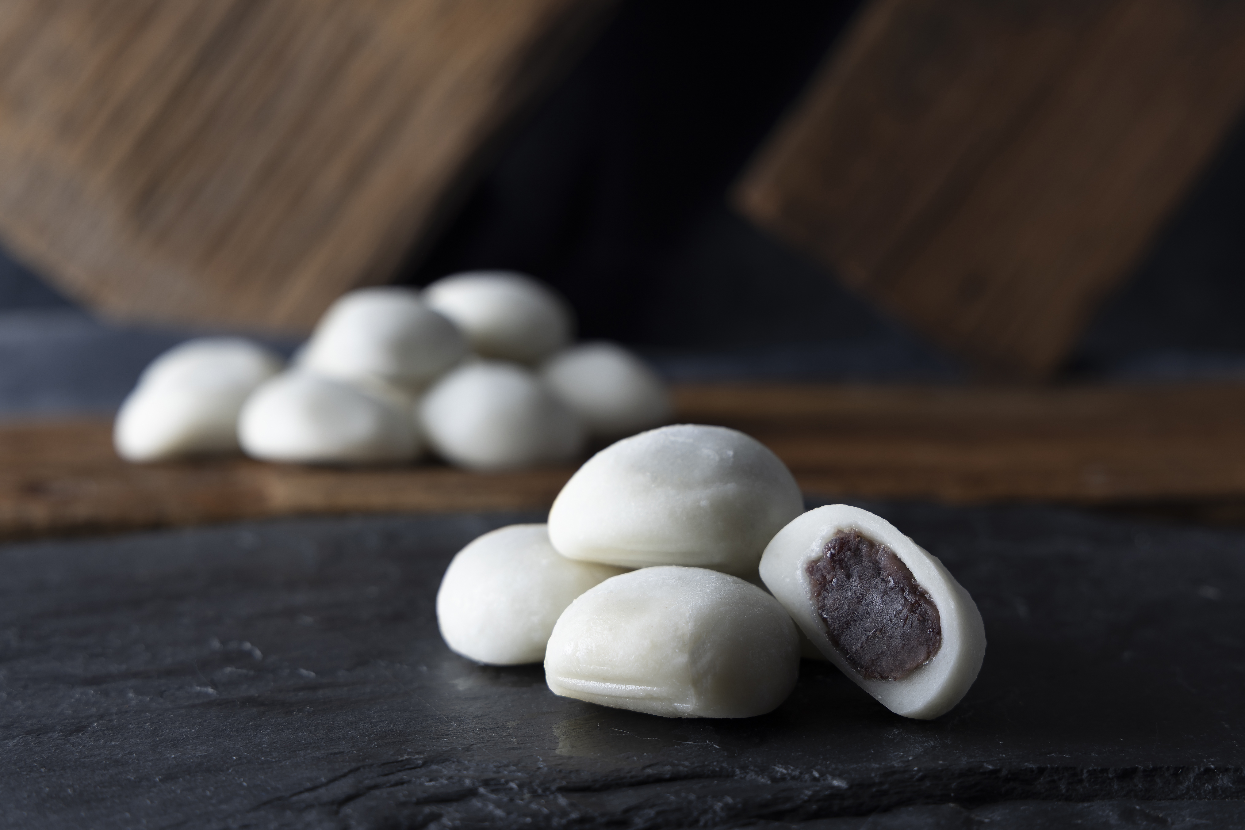 さぬきの餅米使用杵つき餅・あん餅　10個入